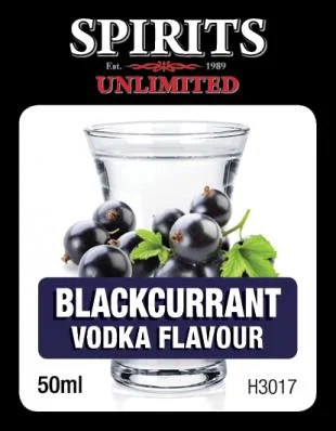 Spirits Unlimited Blackcurrent Vodka 50ml
