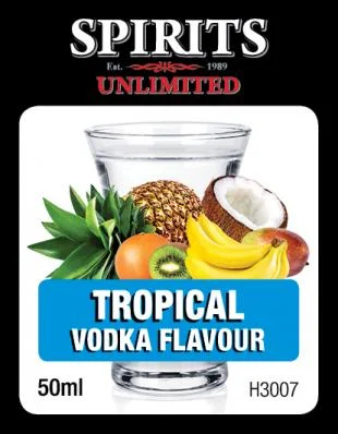 Spirits Unlimited Tropical Vodka 50ml