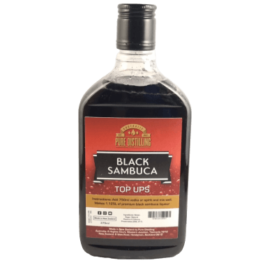 Pure Distilling Top Ups Black Sambuca 375ml