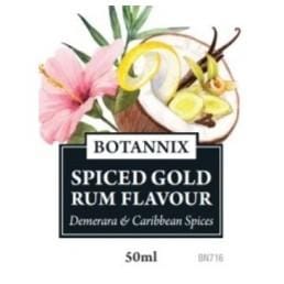 Botannix Spiced Gold Rum Flavour 50ml