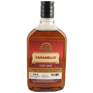Pure Distilling Top Ups Caramello 375ml