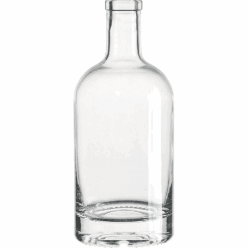 Glass Rum Bottle 750ml
