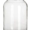 Large Glass Jar and Lid 4L