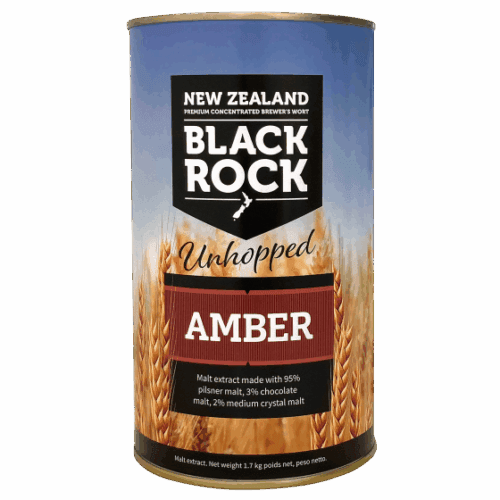 Black Rock Amber Unhopped Malt 1.7kg