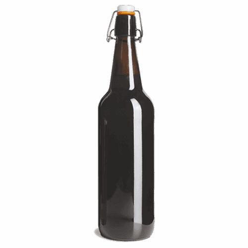 Glass Bottle Mangrove Jack's Amber Swing Top 12pk 750ml