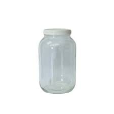 Large Glass Jar and Lid 4L