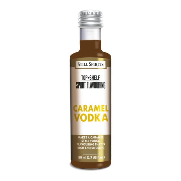Top Shelf Caramel Vodka 50ml