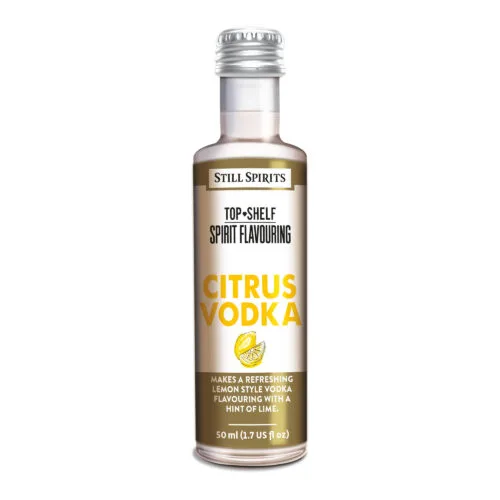Top Shelf Citrus Vodka 50ml