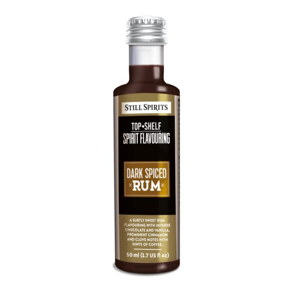 Top Shelf Dark Spiced Rum 50ml