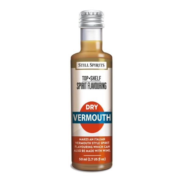 Top Shelf Dry Vermouth 50ml