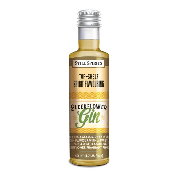 Top Shelf Elderflower Gin 50ml