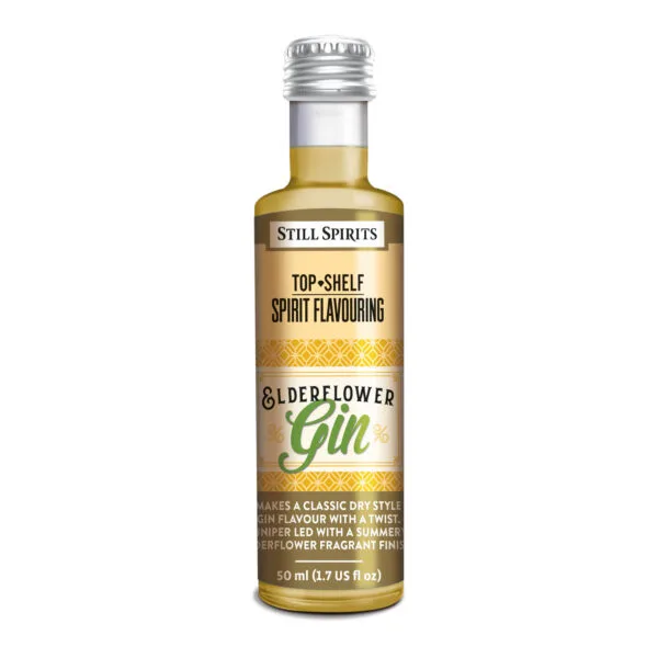 Top Shelf Elderflower Gin 50ml