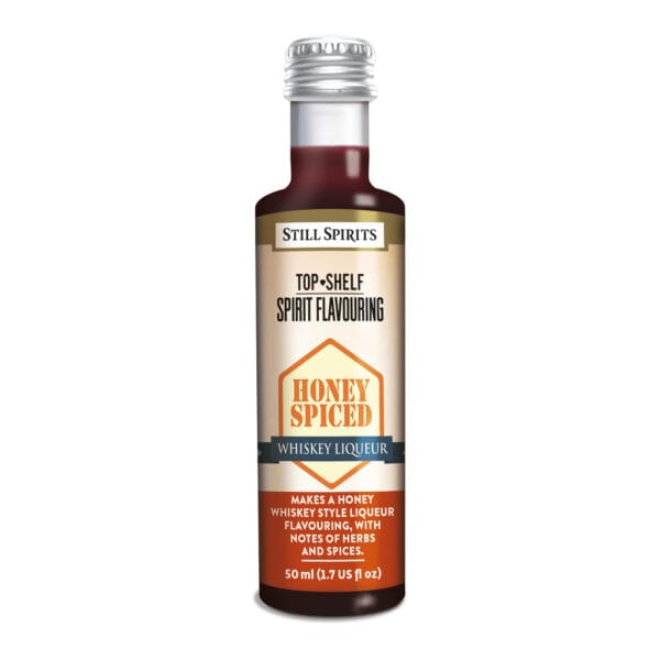 Top Shelf Honey Spiced Whiskey Liqueur 50ml