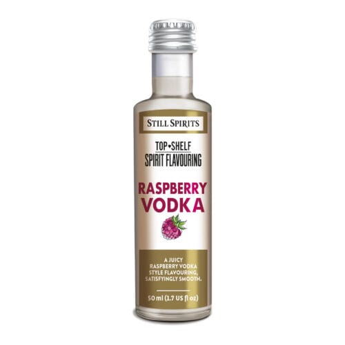 Top Shelf Raspberry Vodka 50ml