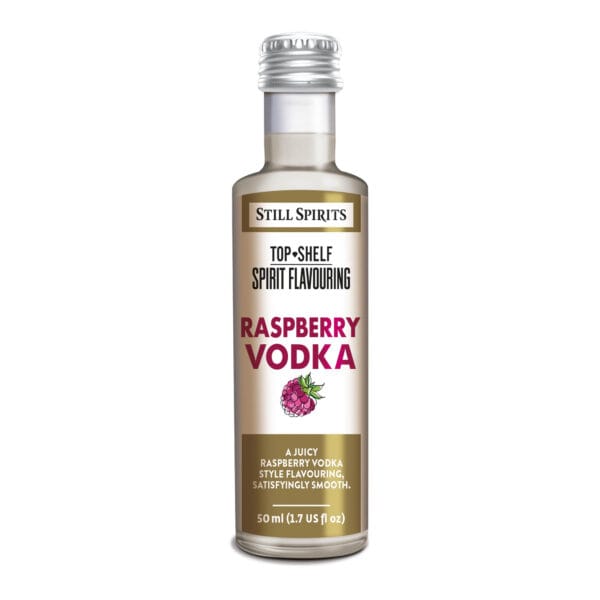 Top Shelf Raspberry Vodka 50ml