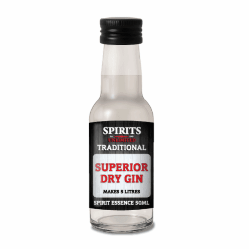 Spirits Unlimited Superior Dry Gin 50ml