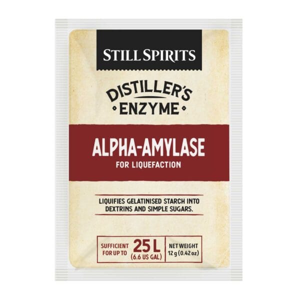 Still Spirits Distillers Enzyme Alpha-amylase 12gm
