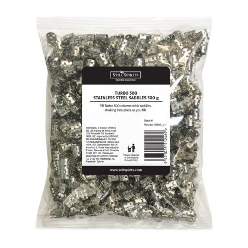 T500 Stainless Steel Saddles 500g