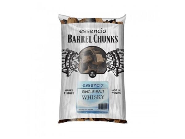 Essencia Single Malt Whisky Barrel Chunks 500gm