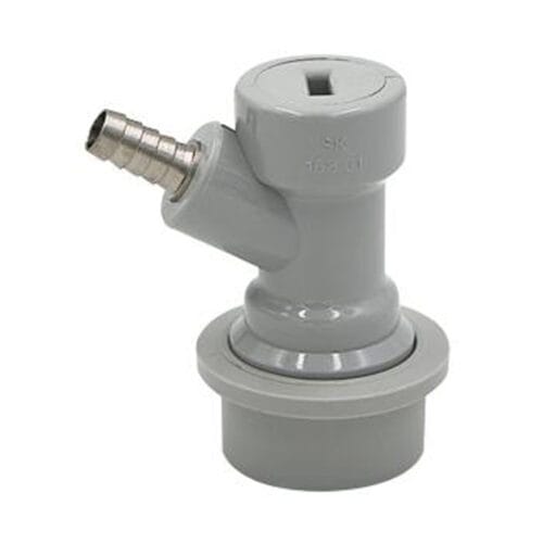 Gas Disconnect Ball Lock Grey Barb