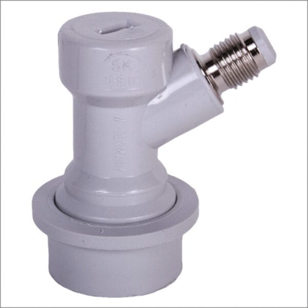 Gas Disconnect Ball Lock Grey Thread