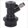 Liquid Disconnect Ball Lock Black Thread