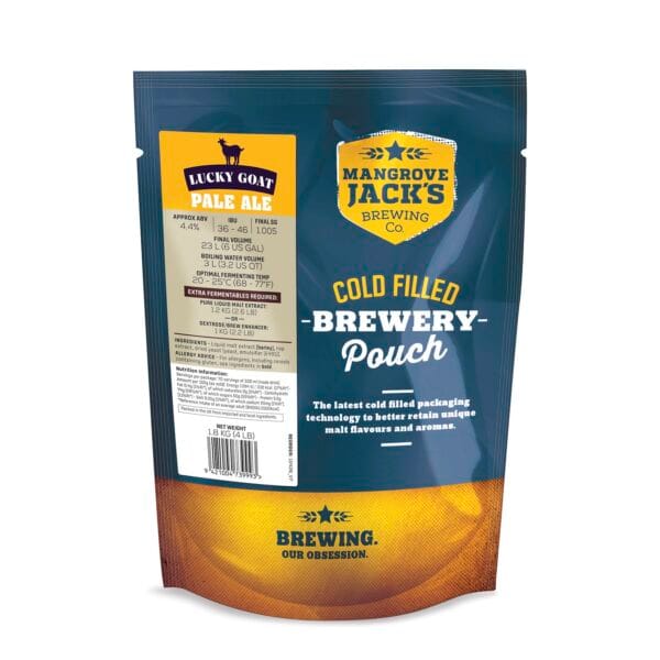 Mangrove Jack's Traditional Series Lucky Goat Pale Ale Kit