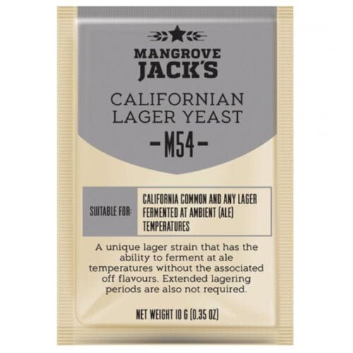 Mangrove Jack's Craft Series Yeast M54 Californian Lager 10gm