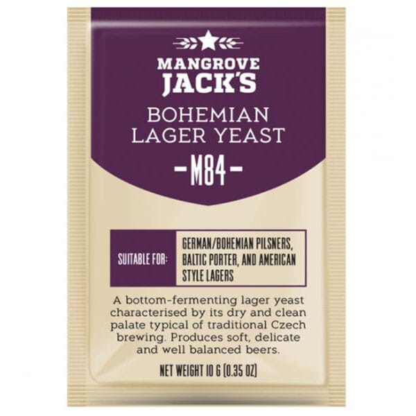 Mangrove Jack's Craft Series Yeast M84 Bohemian Lager 10gm