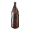 Glass Bottle Amber Crown Top Single 750ml