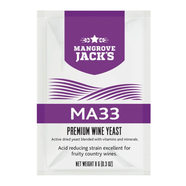 Mangrove Jack's Wine Yeast - MA33 8gm